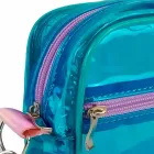 Shoulder Bag Cristal Color azul - ziper - 1333434