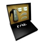 Kit Cafeteira Italiana com Xícaras de Porcelana