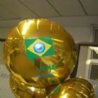 Balão dourado personalizado - 75364