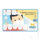 Cartão com fio dental base plástica 20 cores