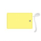Cartão com fio dental na cor amarelo - 149032