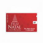 Cartão de Natal com fio dental
