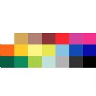 Cartão com fio dental com diversas opções de cores - 149189