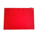 Pasta envelope de couro sintético com fechamento por zíper - 219373