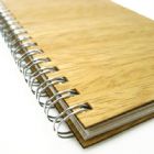 Mini caderno de madeira - 169294
