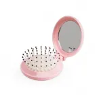 Escova com espelho - cor rosa - 1738681