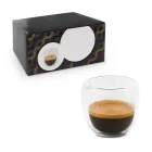 Kit café em vidro com caixa - 1619087