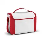 Bolsa térmica branca com vermelho - 210140