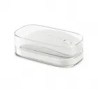 Mouse wireless com caixa transparente