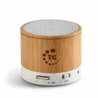 Caixa de som com microfone Bambu com transmissão por bluetooth - 1216024