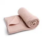 Manta em tecido polar rosa  - 680879