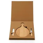 Kit queijo de 3 peças em estojo kraft - 1471906