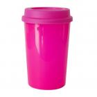 Copo plástico ou acrílico na cor pink