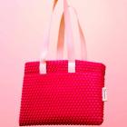 Bolsa personalizada em plástico bolha rosa, personalizada para Ipanema - 1502378