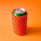 Camisinha cerveja laranja personalizada de plástico bolha - 1502013