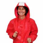 Capa de chuva de plástico bolha vermelha personalizada coca cola - 1501660
