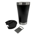 Copo Inox com Abridor - Preto - 2106165
