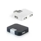 Hub USB 2.0 na cor preto e branco  - 251560