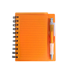 Bloco de anotações com sticky-notes e minicaneta, disponível em várias cores - 106974