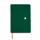 Caderneta Verde com Fecho - 823880