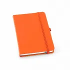 Caderneta personalizada na cor laranja - 248779