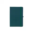 Caderneta verde com porta caneta  - 1800396