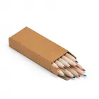 Caixa com 10 mini lápis de cor - 1494224