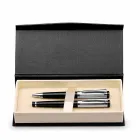 Conjunto de caneta roller e esferográfica em estojo - 1493745