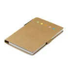 Kit ecológico personalizado com caderno e caneta - 1232385