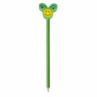 Lápis apontado com boneco verde - 1493975