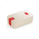 Marmita plástica com suporte para celular vermelha - 1493568