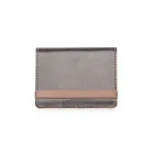 Carteira com porta-cartão portátil com bolso traseiro em cristal  - 213735