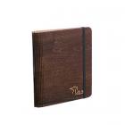 Caderno com capa em madeira personalizado - 555062