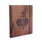 Caderno em madeira A4 - princiap - 555124