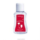 Álcool em gel personalizado com o logo da sua empresa ou evento- logo vermelho - 212289