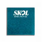 Toalha de rosto verde escura com logo skol - 603545