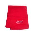 Toalha vermelha de algodão personalizada - 1582060