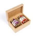 Aperitivo Gourmet com caixa de madeira - 317417