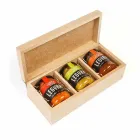 Aperitivo Gourmet com caixa de madeira - 317789