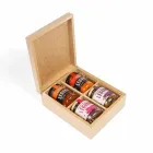 Aperitivo Gourmet com caixa de madeira - 317189