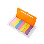 Porta sticky notes de plástico Laranja  - 545450