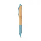 Esferográfica KUMA em bambu azul - 1513461