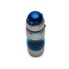 Squeeze de inox com plástico - com detalhe azul - 185708
