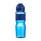 Squeeze plástico azul 730ml com luva emborrachada promo - 1955078