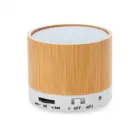 Caixa de Som Multimídia Bambu com detalhe branco - 1543354