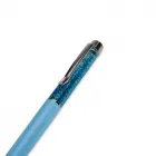 Caneta Metal Glitter Azul Personalizado - 1678645