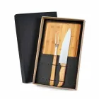 Kit churrasco com tábua, faca e garfo em caixa personalizada 2 - 1553543