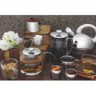Conjunto de Xícaras Inox Tramontina para Chá e Capuccino - 1418833