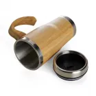 Caneca Bambu 500ml, tampa aberta - 1523099