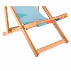 Cadeira espreguiçadeira em madeira - 1328489